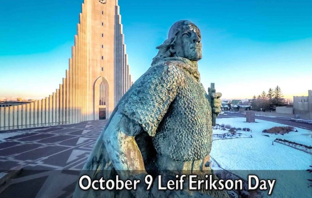 National Leif Erickson Day October 9